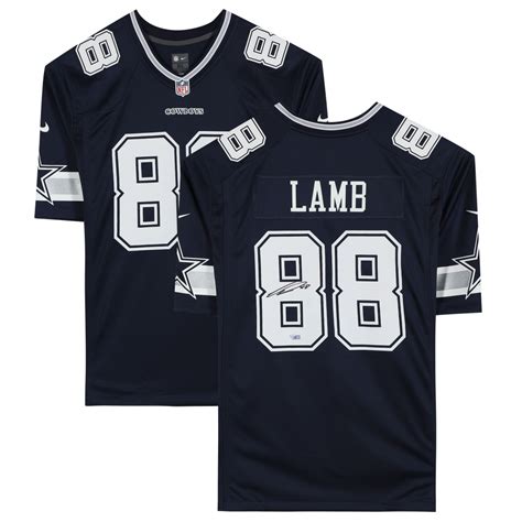 CeeDee Lamb Signed Cowboys Jersey (Fanatics Hologram) | Pristine Auction