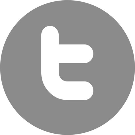 Download Twitter Logo Gray Background | Wallpapers.com