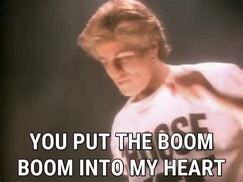 Wake Me up Before You Go-Go lyrics Wham! song in images | Lyrics ...