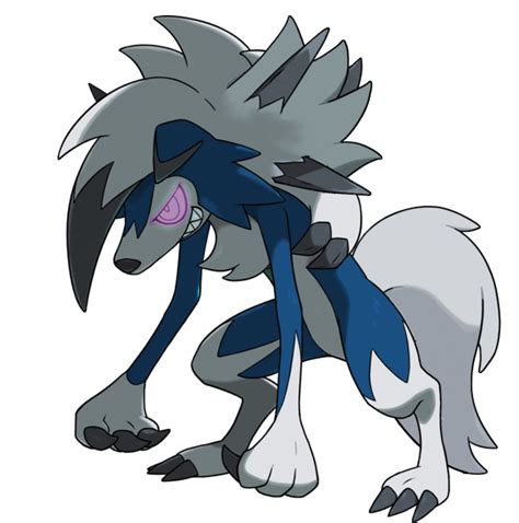 Lycanroc-Midnight dusk form 2 by tarun2207 on DeviantArt