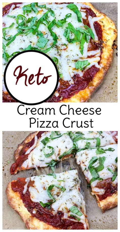 Keto Pizza Crust: Cream Cheese Pizza Crust Recipe