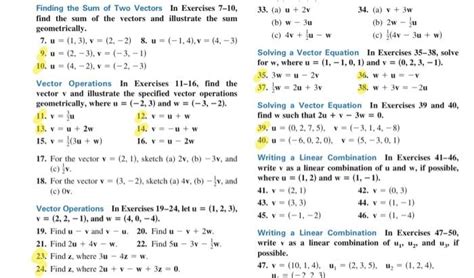 Solved Finding the Sum of Two Vectors In Exercises 7-10, | Chegg.com