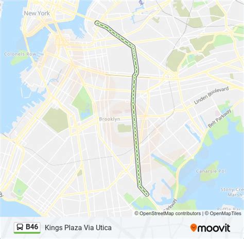 b46 Route: Schedules, Stops & Maps - Kings Plaza Via Utica (Updated)