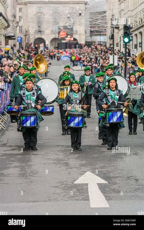 London, UK. 1st Jan, 2023. The London New Year's Day Parade marks the start of the New Year ...