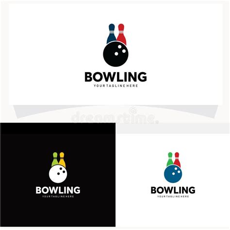 Bowling Logo Design Template Stock Vector - Illustration of play, logo ...