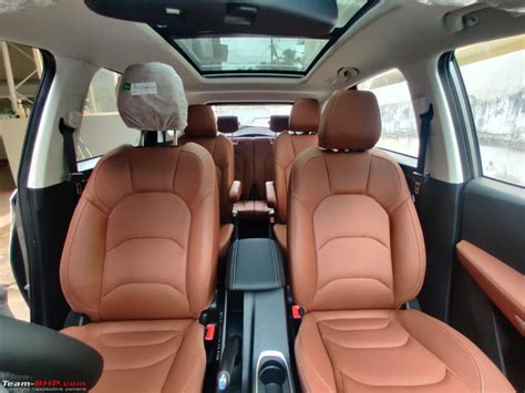 MG Hector Plus Interiors Fully Revealed - Spacious Third Row