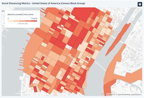 NYC COVID-19 Work Behavior MAp – Information Visualization