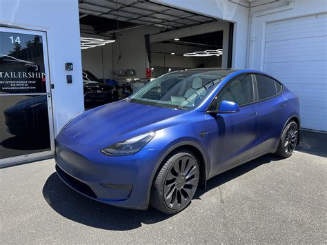 2022 Tesla Model Y (Blue Metallic) — DETAILERSHIP™