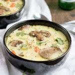 Creamy Chicken Mushroom Soup - Jennifer Meyering