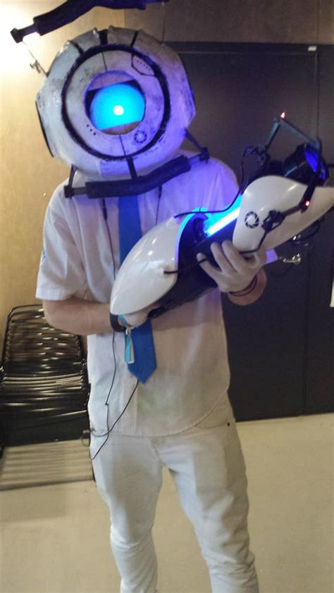 Wheatley with Portal gun! by WheatleyLab on DeviantArt