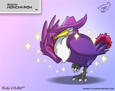 SHINY Honchkrow by super-tuler on DeviantArt