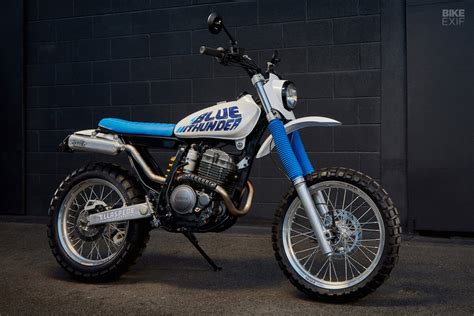 Blue Thunder: Finally, someone scrambles the TTR250 | Bike EXIF