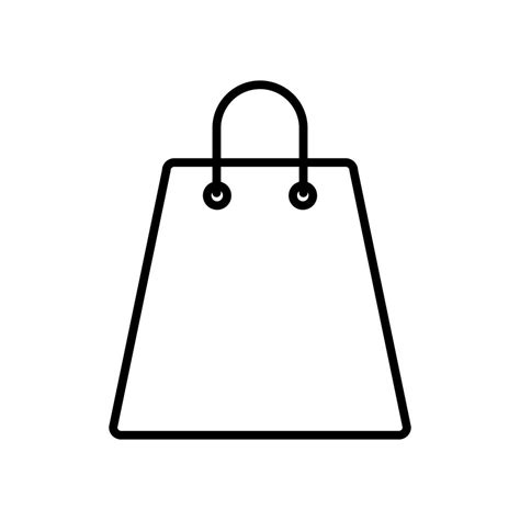 shopping bag icon 653780 Vector Art at Vecteezy