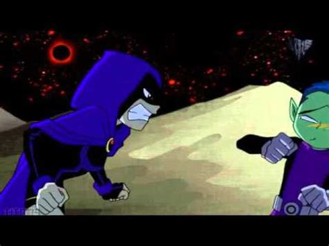 Beastboy and raven's first kiss! - YouTube