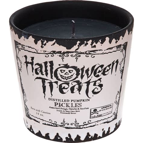 Black Halloween Treats Candle 425g - Candles & Home Fragrance - Home Accessories - Home - TK ...