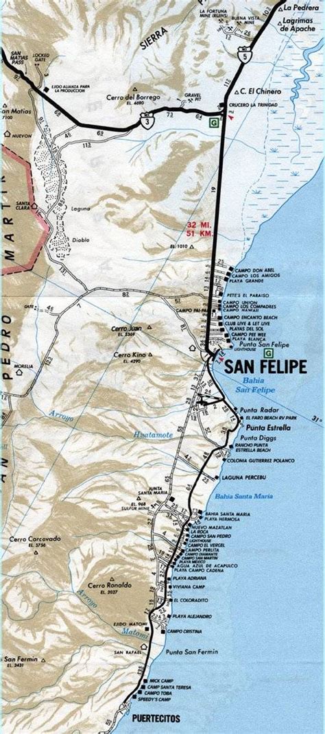 Maps of Baja/San Felipe