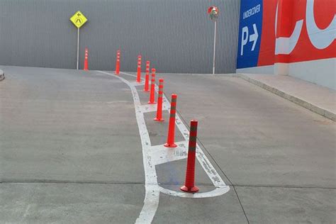 Flexible Bollards, Flexible Plastic Bollard, Traffic Bollards