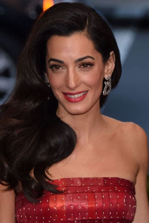 The Amal Clooney beauty look book | Beauty, Amal clooney, Womens hairstyles