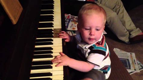 Elias playing the piano - YouTube