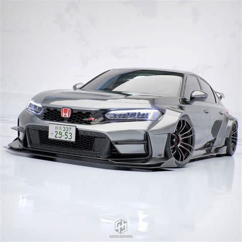 ROBOT CRAFTSMAN Carbon Fiber Widebody Kit For Honda Civic