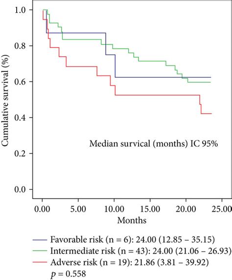 Overall survival for AML patients stratified by (a) age groups, (b ...