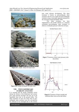 Post Earthquack Slope Stability Analysis of Rubble Mound Breakwater | PDF