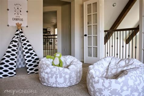 23 DIY Bean Bag Chairs That Take Lounging to The Next Level