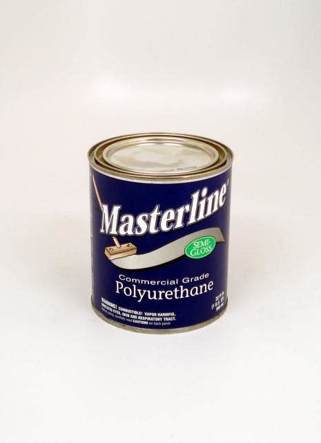 Masterline Oil Based Polyurethane Wood Floor Finish Semi Gloss Quart | Chicago Hardwood Flooring