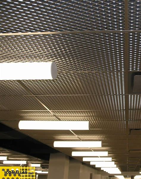 Expandida como cielo raso | Metal ceiling, Metal panel ceiling, Expanded metal