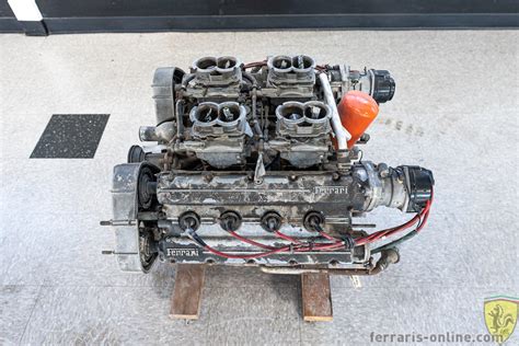 1977 Ferrari carbureted 308 engine tipo F106A #02570 - Ferraris Online