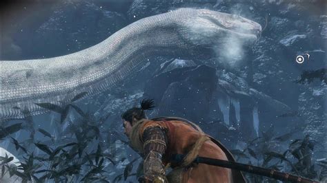 Sekiro Shadows Die Twice - Giant Snake And Gyoubu Oniwa Boss Fight - YouTube