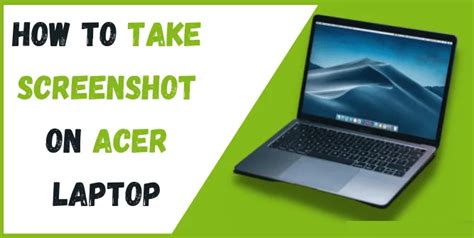 How to Screenshot On Acer Laptop (3 Easy Ways) in 2022 | Laptop acer ...