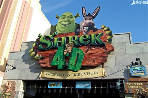 Yesterland: Shrek 4-D at Universal Studios Florida