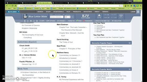 Blue Letter Bible Commentary | Free Resume Templates