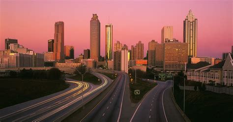 Somerset House - Images. ATLANTA GEORGIA SKYLINE AT SUNRISE