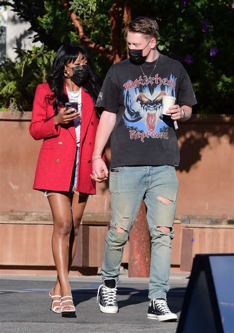 Keke Palmer in a Red Blazer Was Seen Out with Styn in Hollywood – Celeb ...