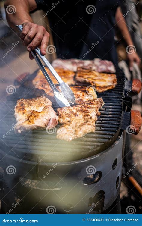 Traditional Argentine Asado on the Grill Stock Image - Image of flame, delicious: 233400631