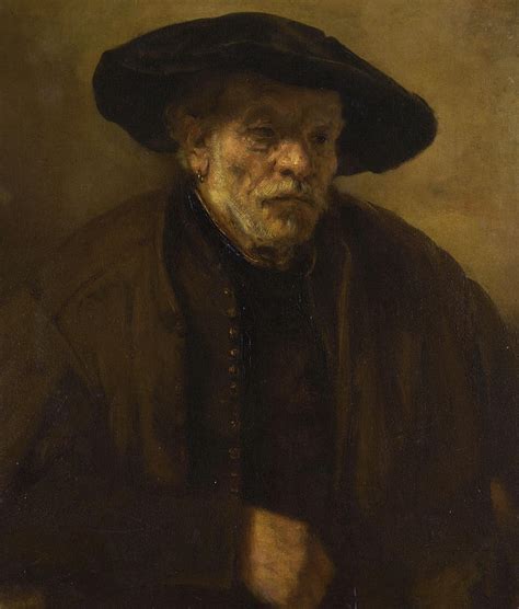 Portrait of an Old Man Painting by Rembrandt - Pixels