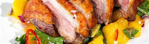 BBQ Duck Breast with Mango Summer Salsa Recipe – Duck Breasts ›› Luv-a-Duck – Australia’s ...