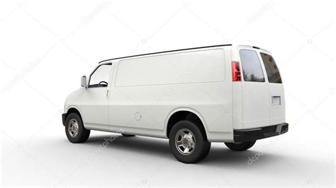 White Van - Back View – Stock Editorial Photo © Trimitrius #83379316