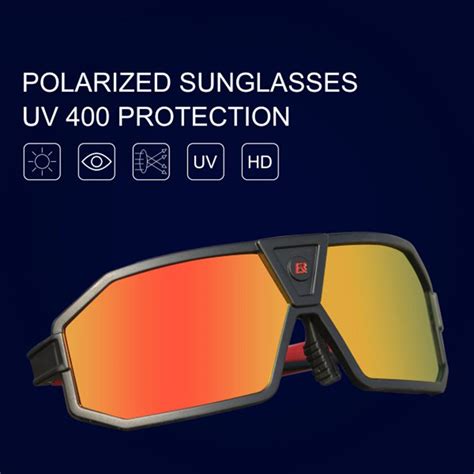 RockBros Polarized Sports Cycling UV400 Protection Sunglasses