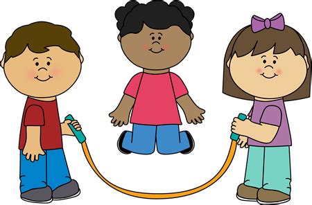 Kids Jumping Rope Clip Art - Kids Jumping Rope Image