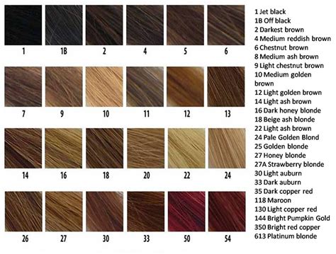 brown hair color chart - Coloring hair and hair highlighting will be more typical trends | The ...