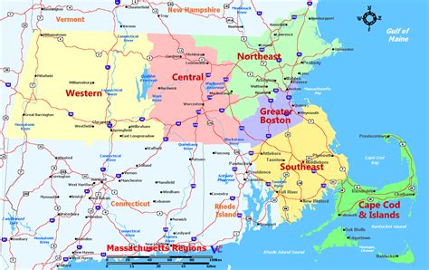 Map of Massachusetts