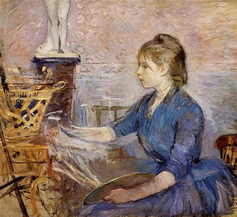 Paule Gobillard, 1887 - Berthe Morisot - WikiArt.org