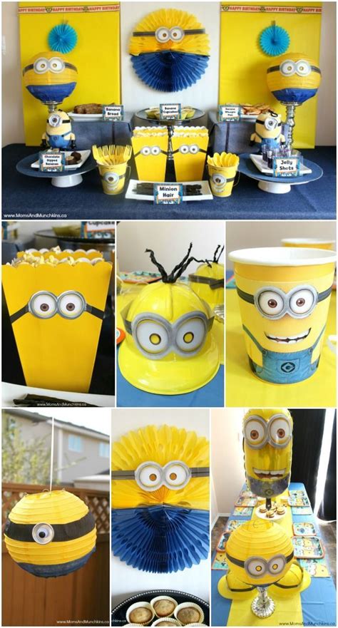 Minions Party Ideas with Birthday In A Box! Fun ideas for decorating ...