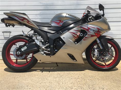 2006 Kawasaki Ninja ZX-6R For Sale Cary, NC : 8629