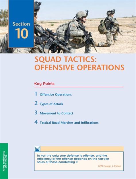 Squad Tactics Offensive Operations.pdf - UNC Charlotte Army ROTC