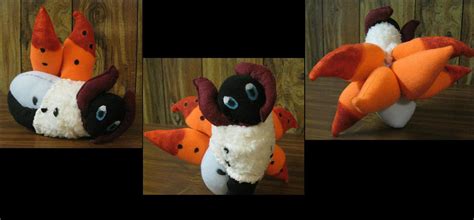 Volcarona Plush by Mayplefly on DeviantArt