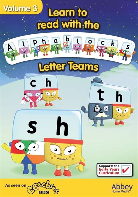 Alphablocks: Volume 3 - Letter Teams | DVD | Free shipping over £20 | HMV Store